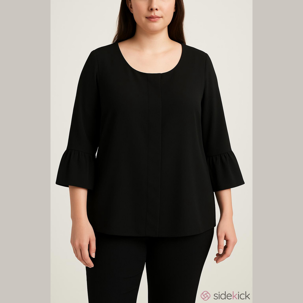 Alfani Women's Elegant Black Blouse